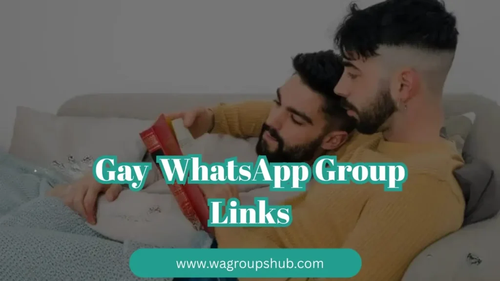 Gay WhatsApp Group Links