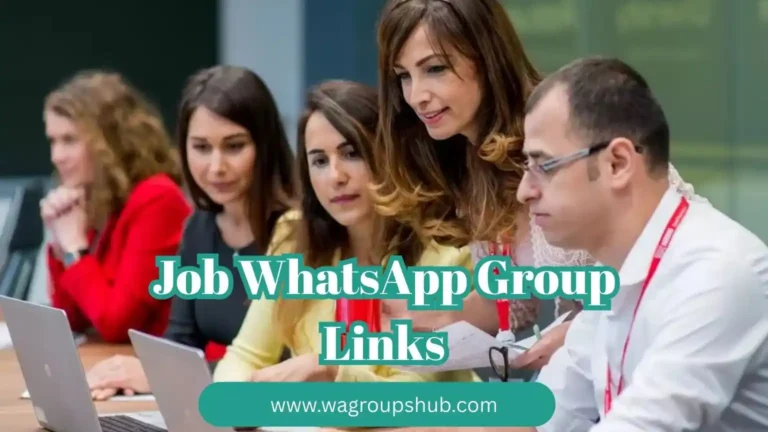Job WhatsApp Group Links