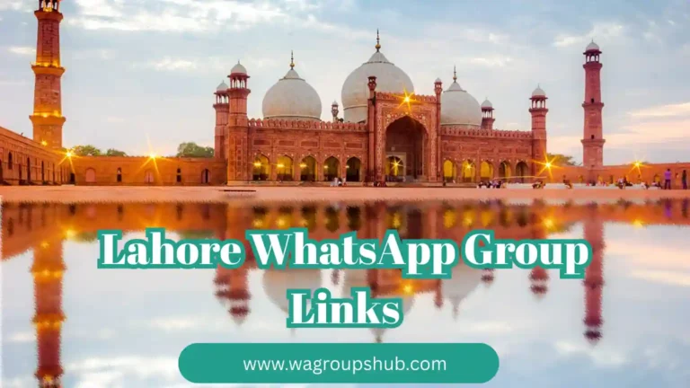Lahore WhatsApp Group Links
