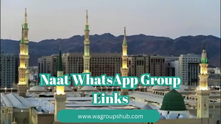 Naat WhatsApp Group Links