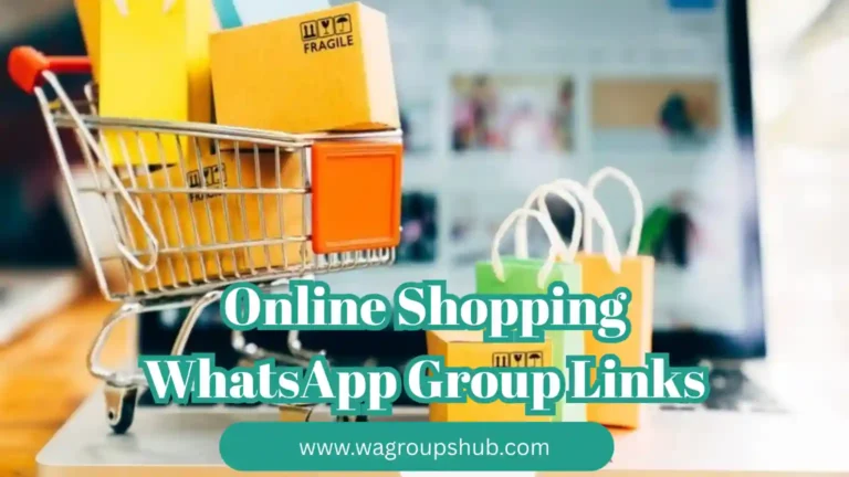 Online Shopping WhatsApp Group Links